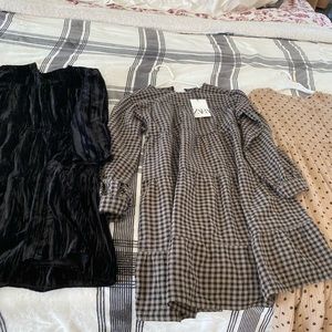 (3) NWT Zara Dresses 11/12